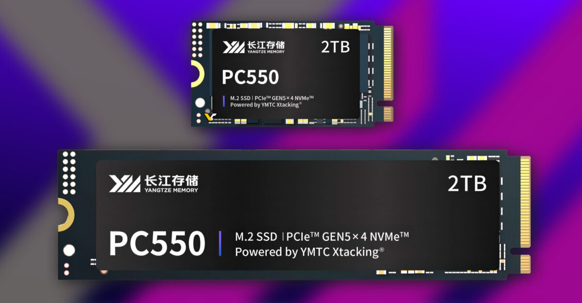chinese ymtc pc550 pcie 5 0 ssd