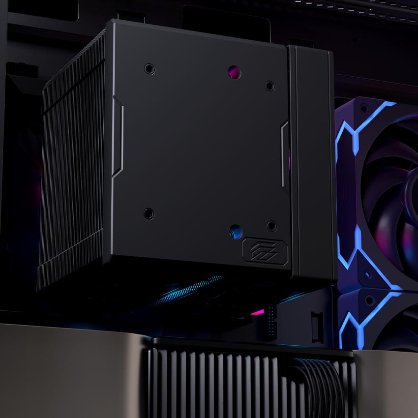 Tản nhiệt khí EINAREX VENTUS V80 Black - Hình 7