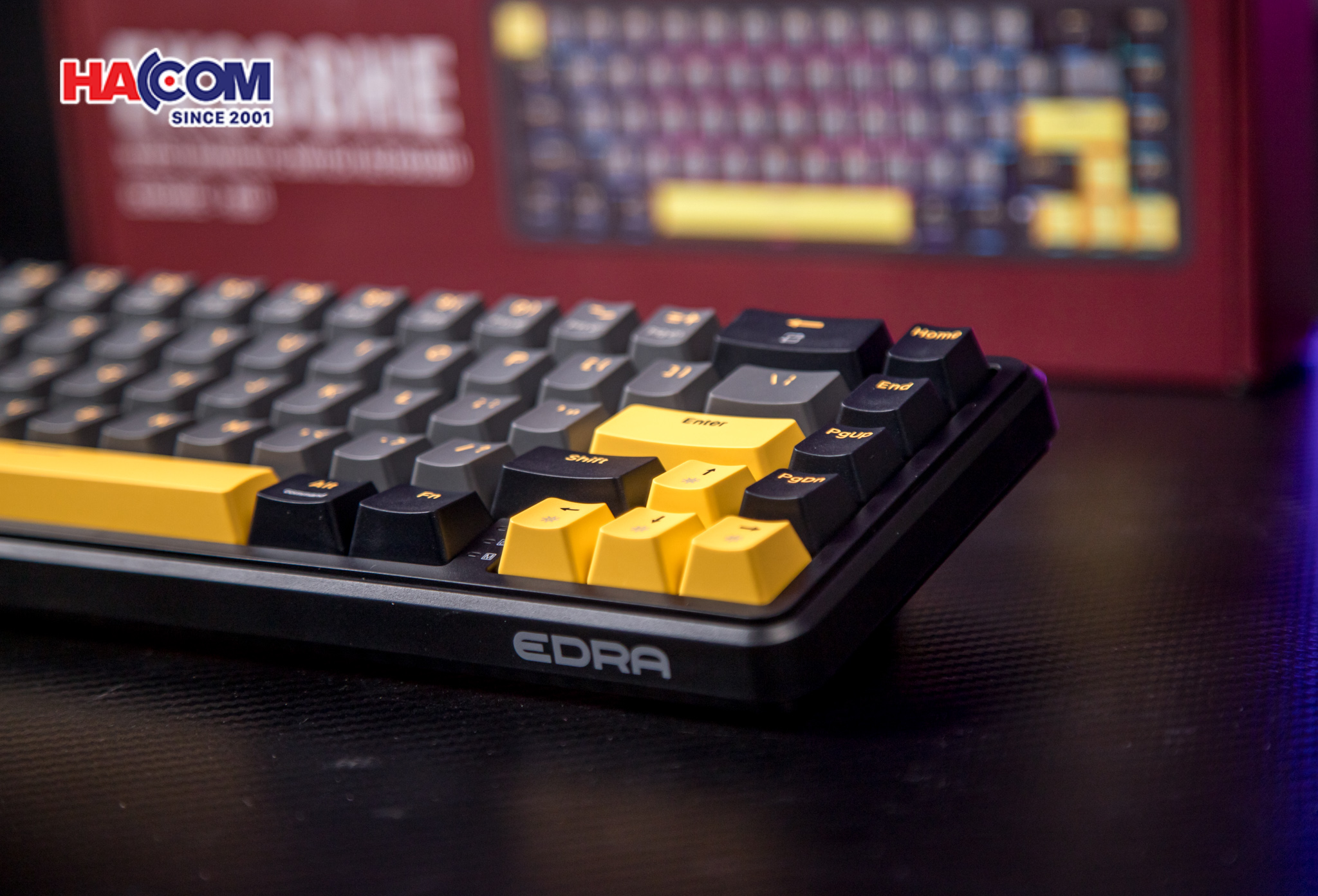Bàn phím cơ có dây EDRA EK368HE (Magnet Switch) 14