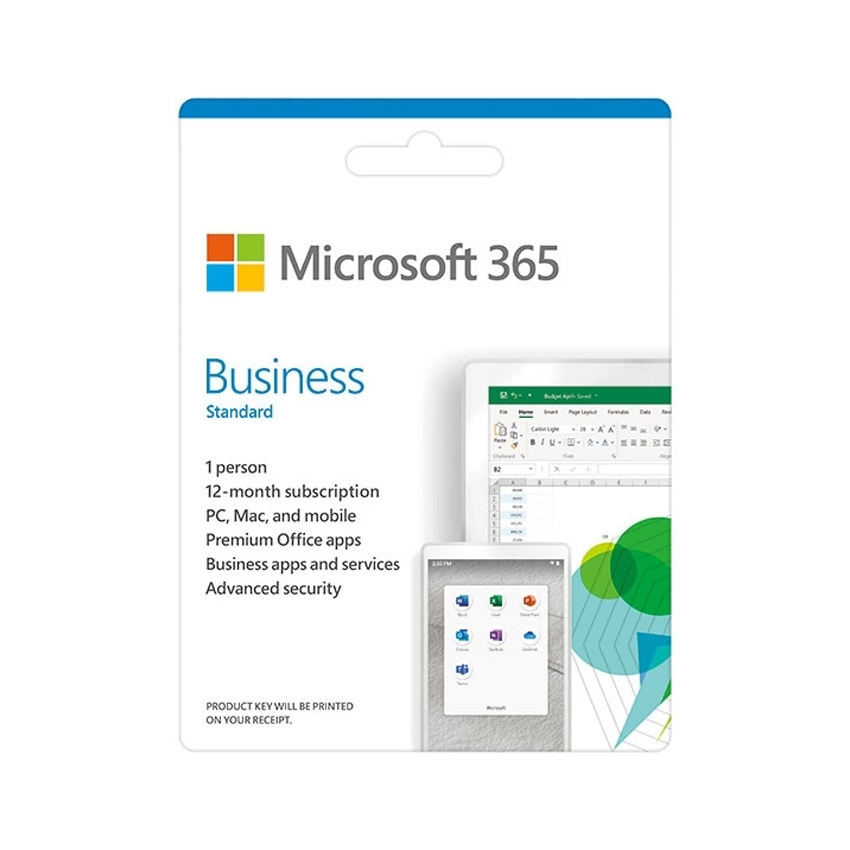 Phần mềm Microsoft 365 Business Standard (no Teams)-12  tháng - Annually chính hãng