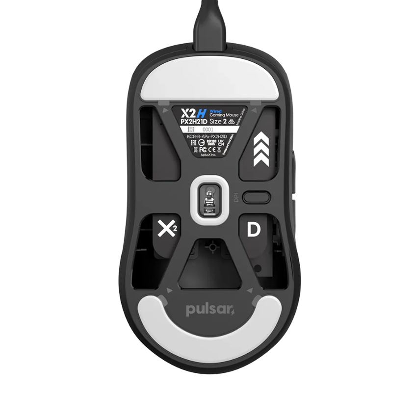 Chuột có dây PULSAR X2H Medium Black _PX2H21D - Hình 2