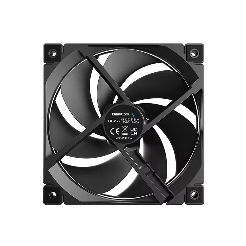 Fan Case DEEPCOOL FD12 V2 (3 in 1) - Black (Bộ 3c) - Hình 2