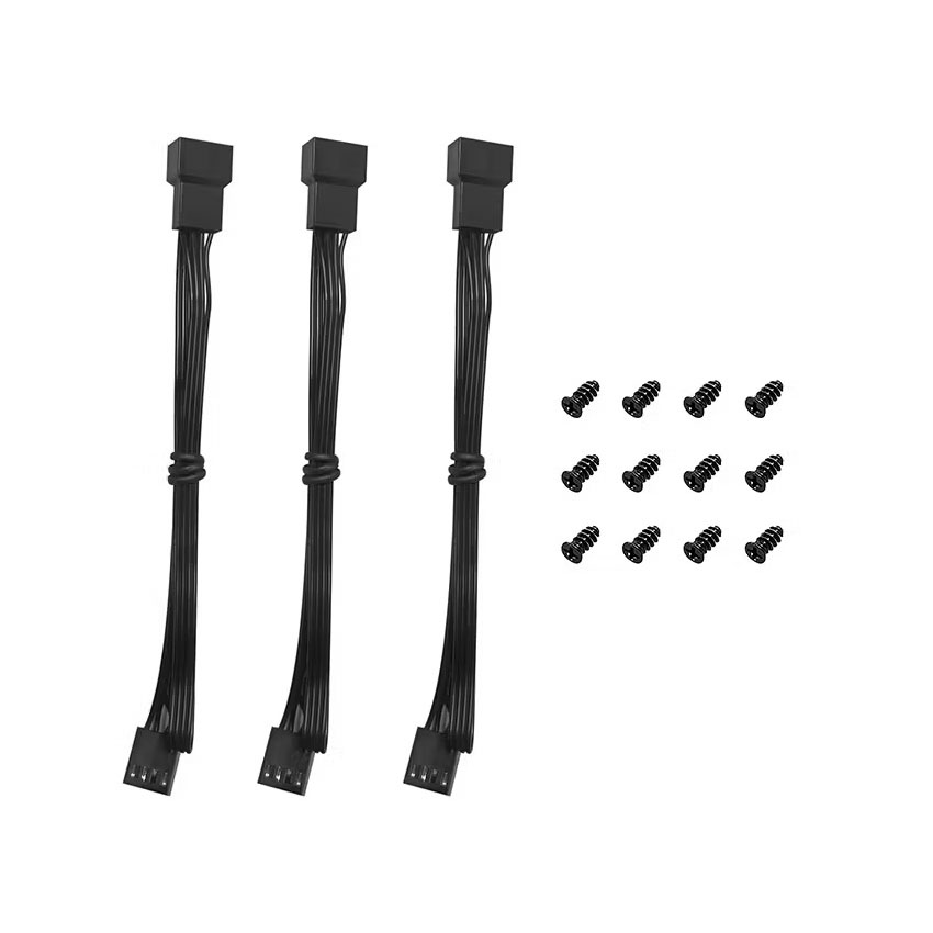 Fan Case DEEPCOOL FD12 V2 (3 in 1) - Black (Bộ 3c) - Hình 3