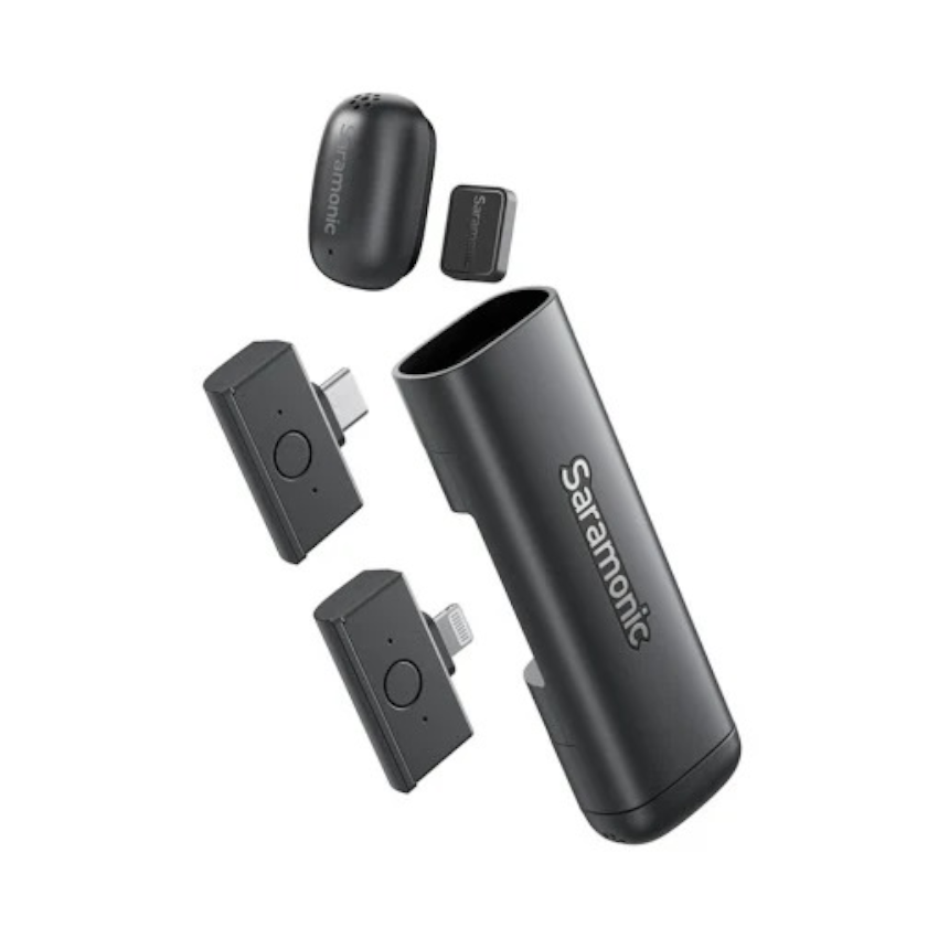 Micro thu âm Saramonic Air SE 02 (TX+TX+RX) chính hãng