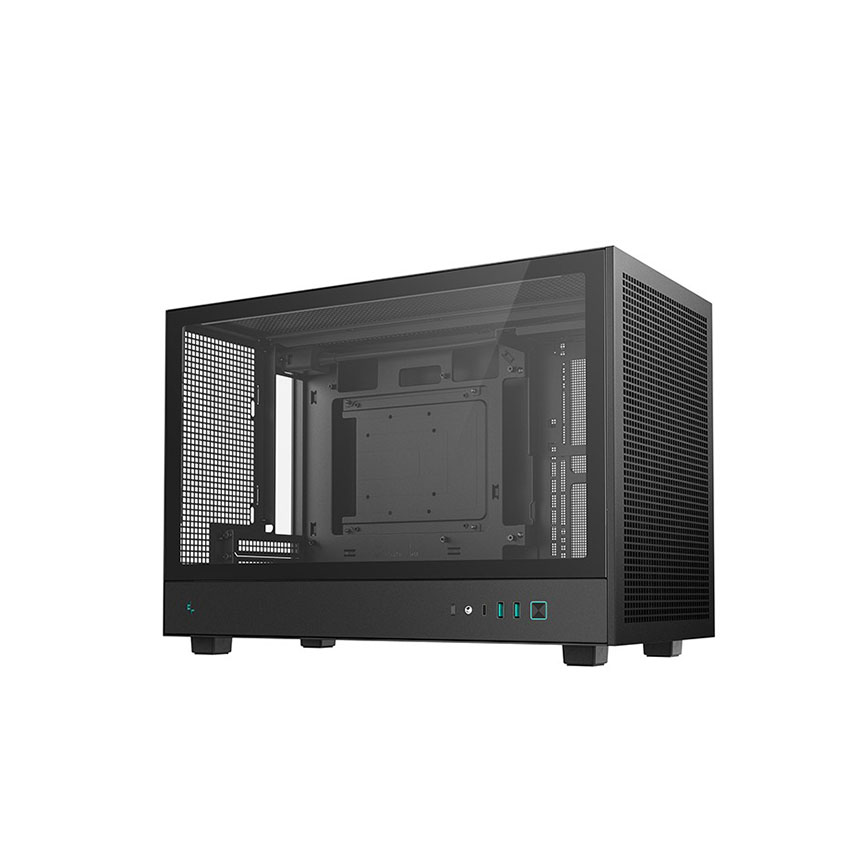 Vỏ Case DEEPCOOL CH260 - Black (mATX/0 Fan) chính hãng