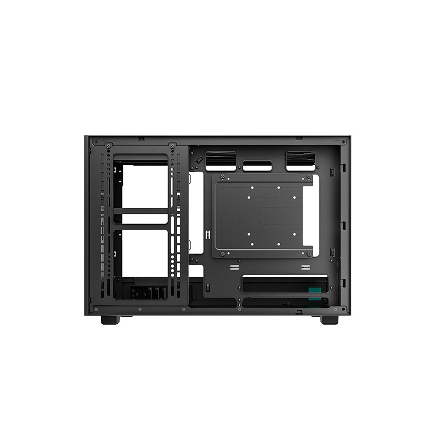 Vỏ Case DEEPCOOL CH260 WOOD - Black (mATX/0 fan) - Hình 2