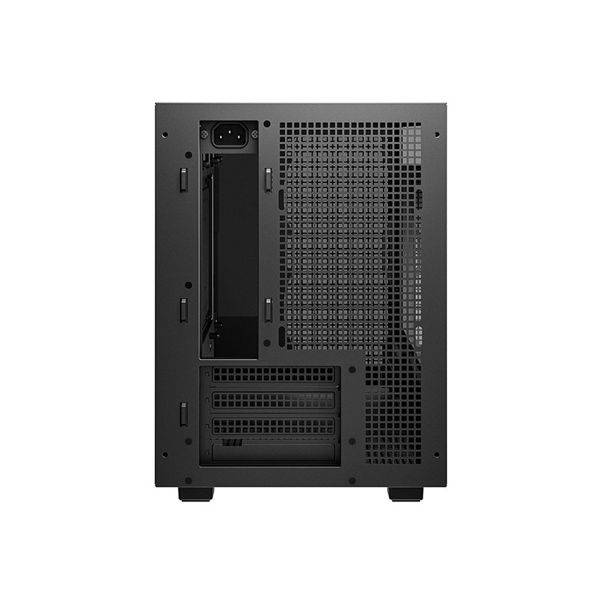 Vỏ Case DEEPCOOL CH260 WOOD - Black (mATX/0 fan) - Hình 9