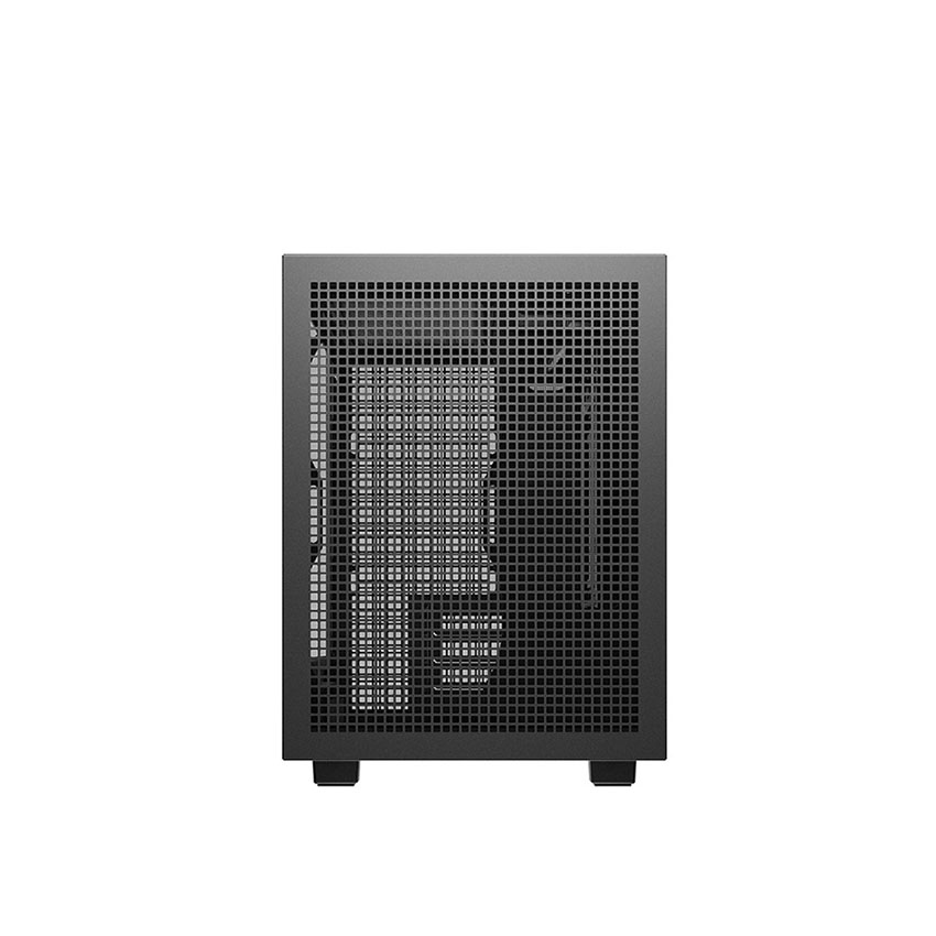 Vỏ Case DEEPCOOL CH260 WOOD - Black (mATX/0 fan) - Hình 7