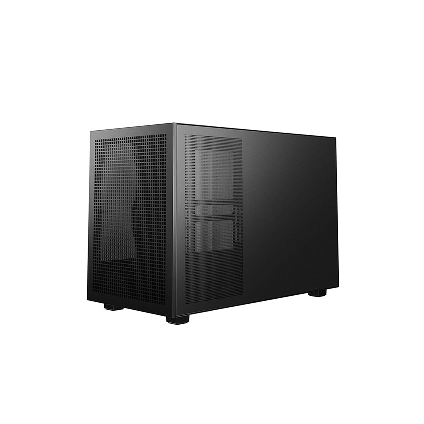 Vỏ Case DEEPCOOL CH260 WOOD - Black (mATX/0 fan) - Hình 4