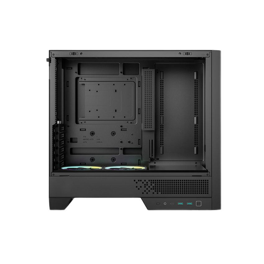 Vỏ Case DEEPCOOL CL600 ATX - Black (ATX/2 Fan RGB cánh ngược) - Hình 5