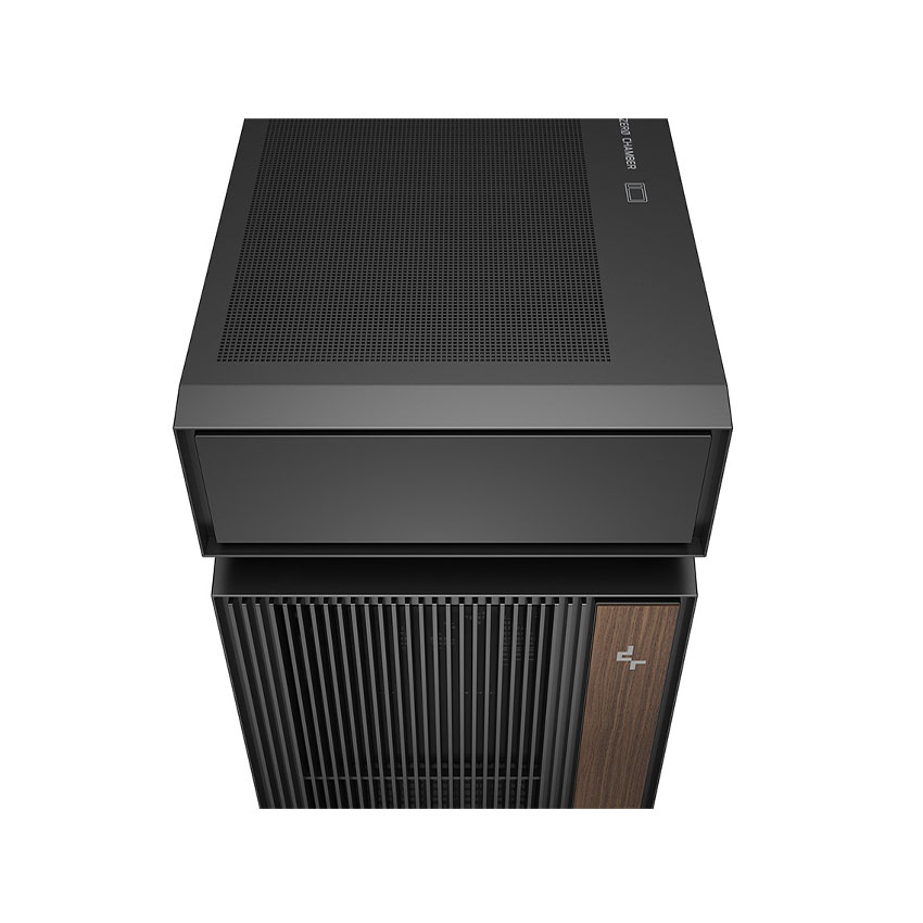 Vỏ Case DEEPCOOL CL6600 ATX - Black (ATX/2 Fan RGB cánh ngược/Tản AIO 360mm) - Hình 3