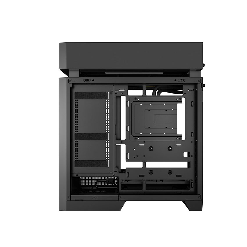 Vỏ Case DEEPCOOL CL6600 ATX - Black (ATX/2 Fan RGB cánh ngược/Tản AIO 360mm) - Hình 7