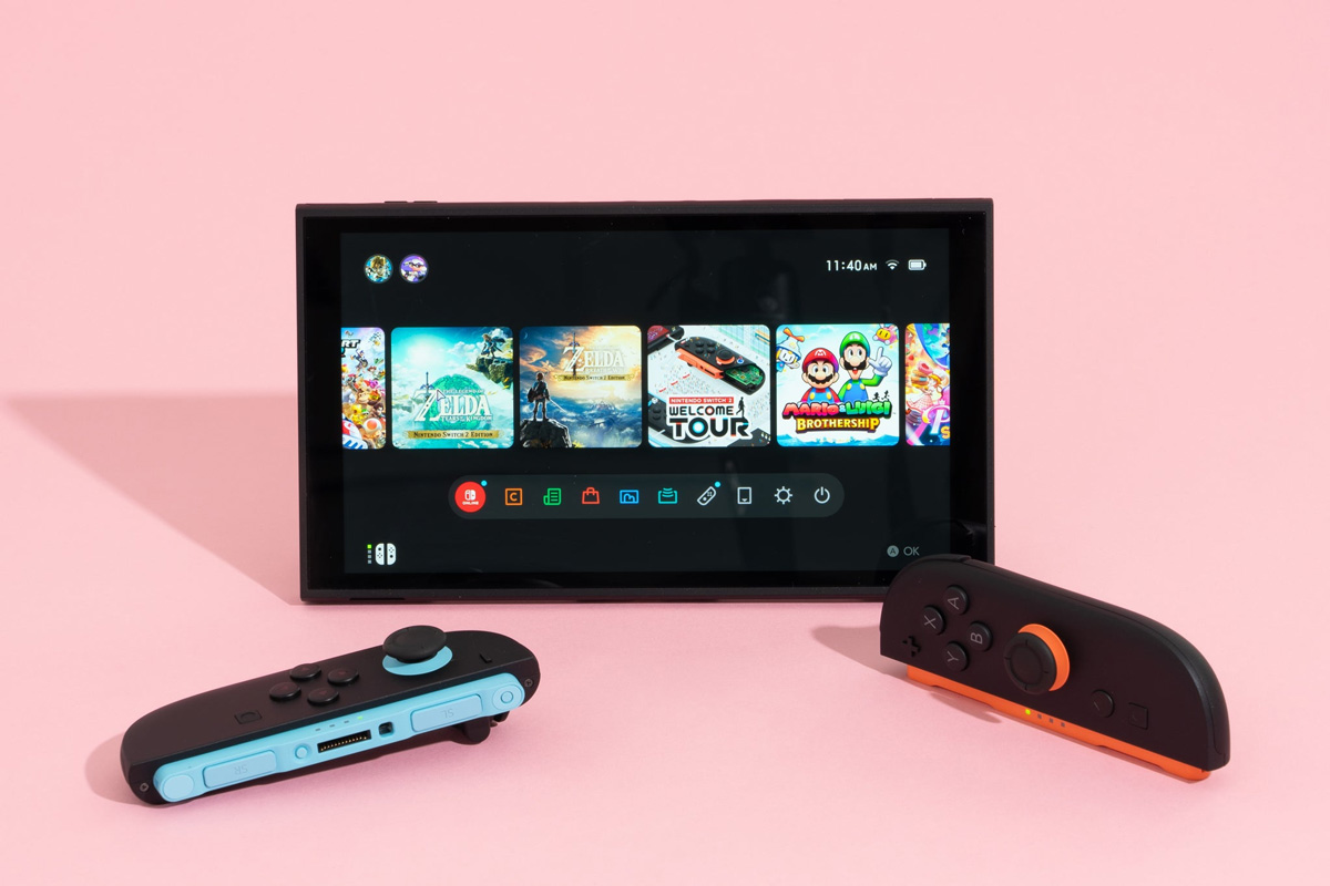 Nintendo Switch 2 hỗ trợ tần số quét 120Hz