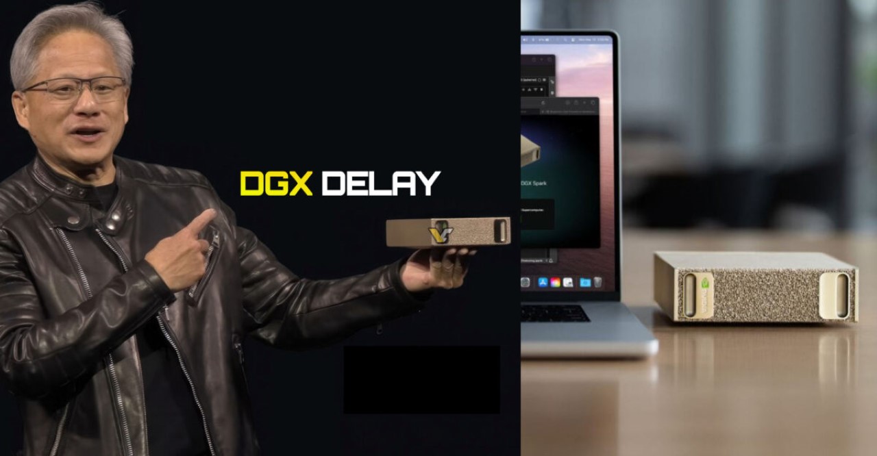 NVIDIA GB10 SuperChip trì hoãn, DGX Spark vẫn chưa ra mắt