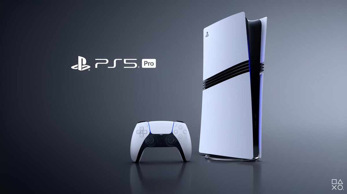 kiểu dáng thiết kế của máy chơi game PS5 Pro