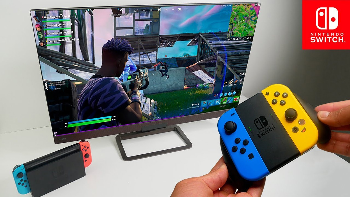 chế độ docked mode giúp người dùng sử dụng switch trên màn hình cỡ lớn