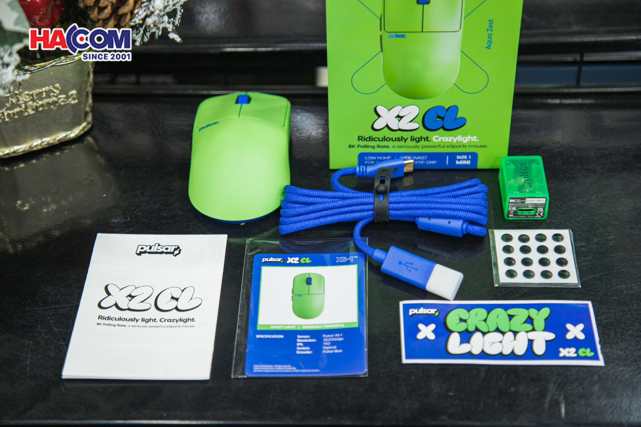 Chuột không dây Pulsar X2 CrazyLight Aqua Zest_PX2CL102 13