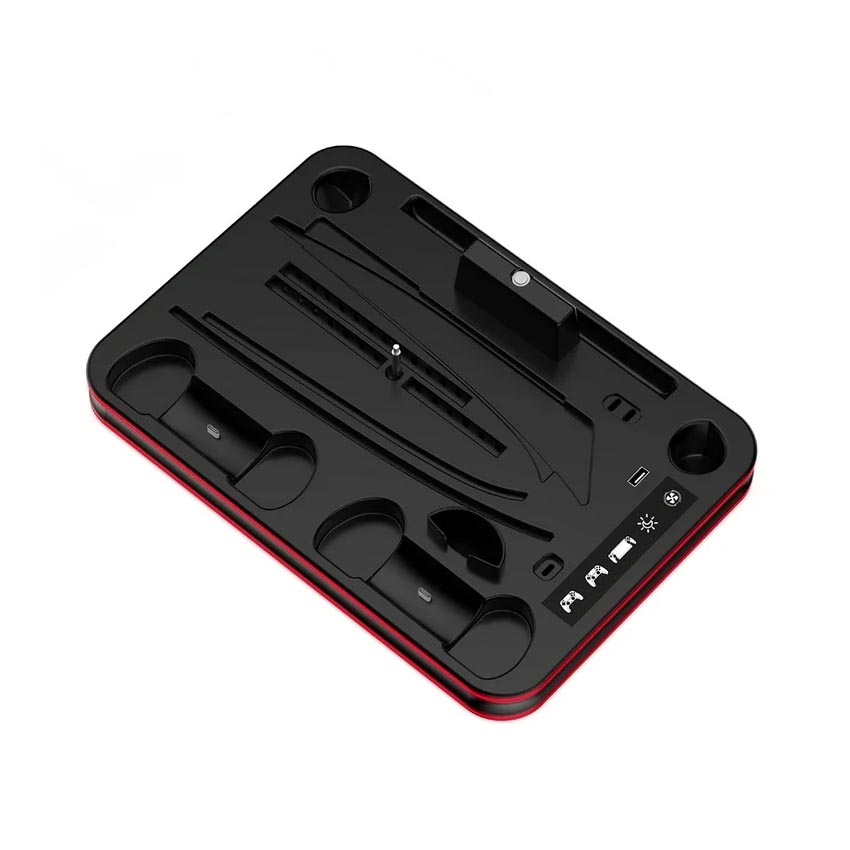 Đế sạc đa năng & tản nhiệt JYS cho PS5 / PS5 Slim màu đen (JYS-P5201)