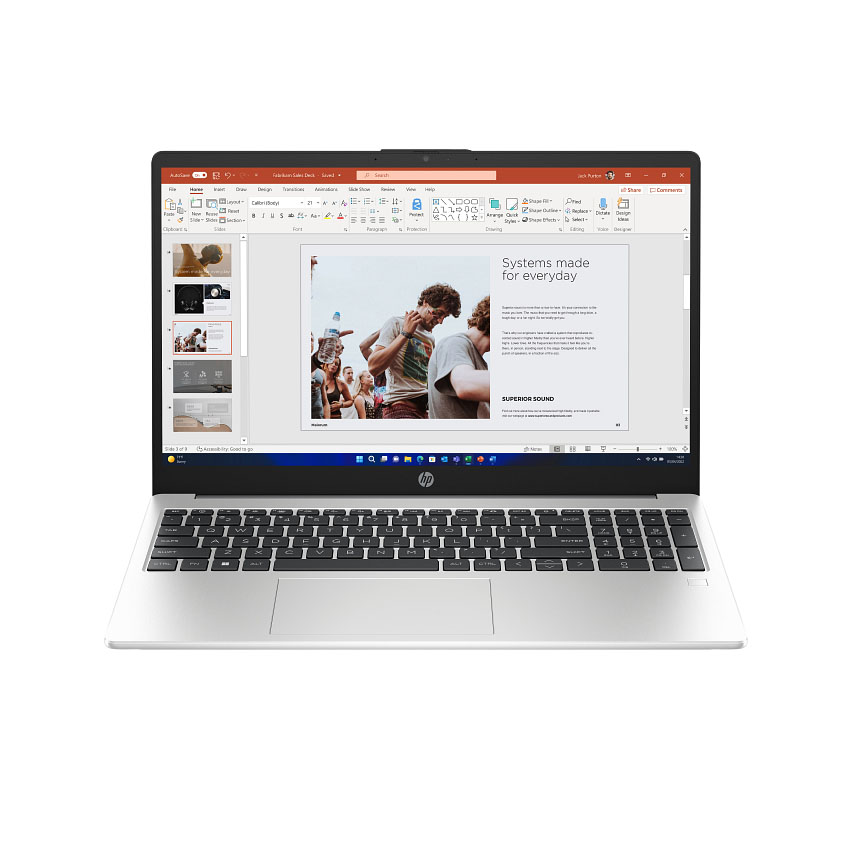 Laptop HP 250 G10 B3WA8AT (i5 1334U/16GB RAM/512GB SSD/15.6 FHD/Win11/Bạc) - Hình 1