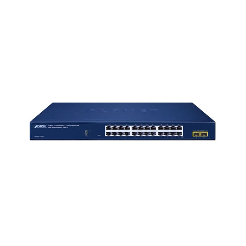 Switch PLANET GS-2210-24T2S – 24-Port 10/100/1000T - Hình 2