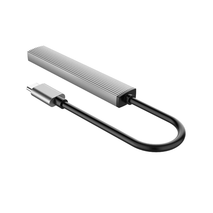 Bộ chia Type C ra 4 cổng USB 3.0 & 2.0 Orico AH-13-GY-EP-HW - Hình 4