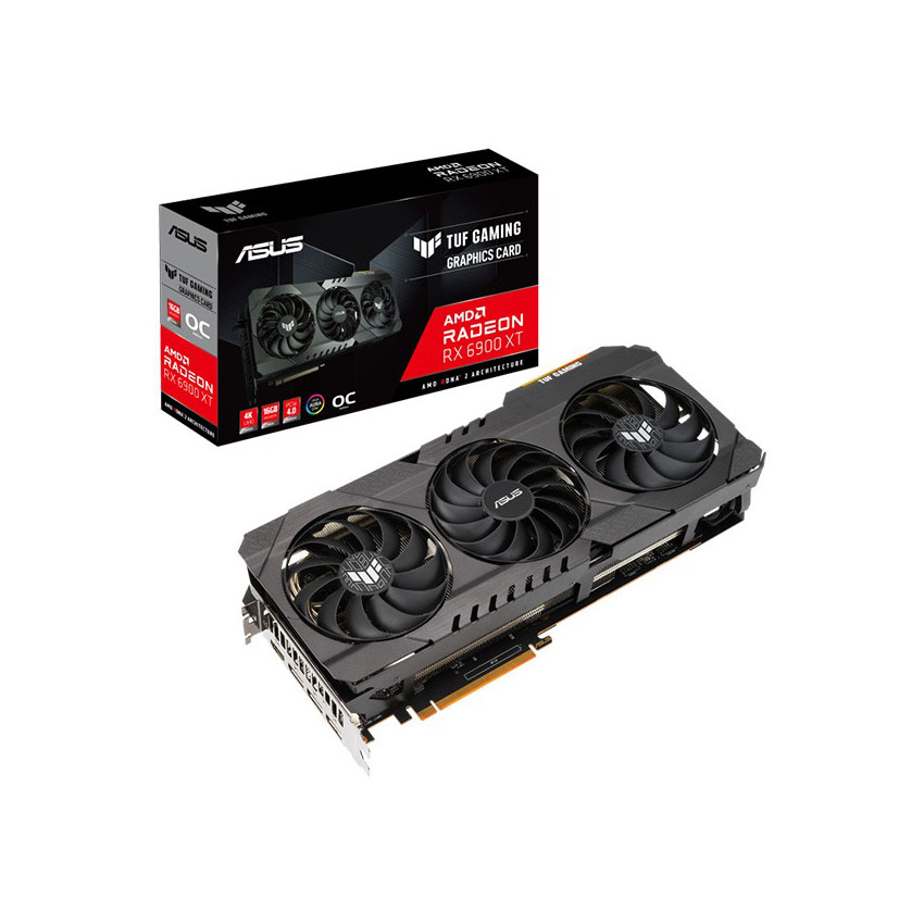 Card màn hình Asus TUF RX 6900XT-O16G-GAMING - Cũ đẹp (Box) chính hãng