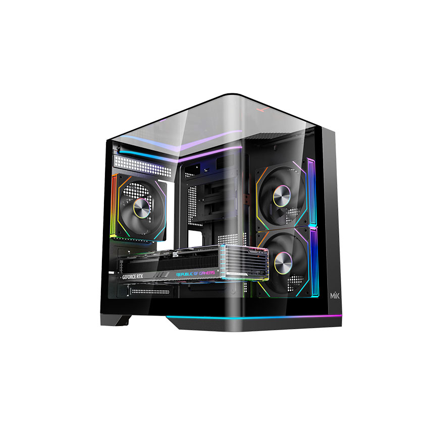 Vỏ Case MIK G8 NOVA M (mATX/0fan)