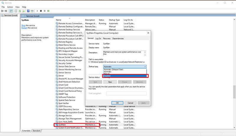 cach sua loi full disk 100 tren window 10 hacom 1