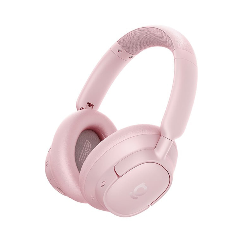 Tai nghe chụp tai Baseus Bass BH1 NC -  Màu hồng chính hãng