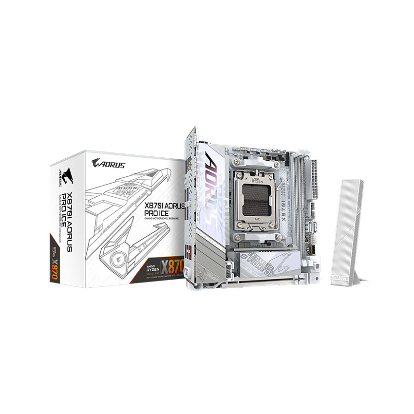 Mainboard Gigabyte X870I AORUS PRO ICE chính hãng