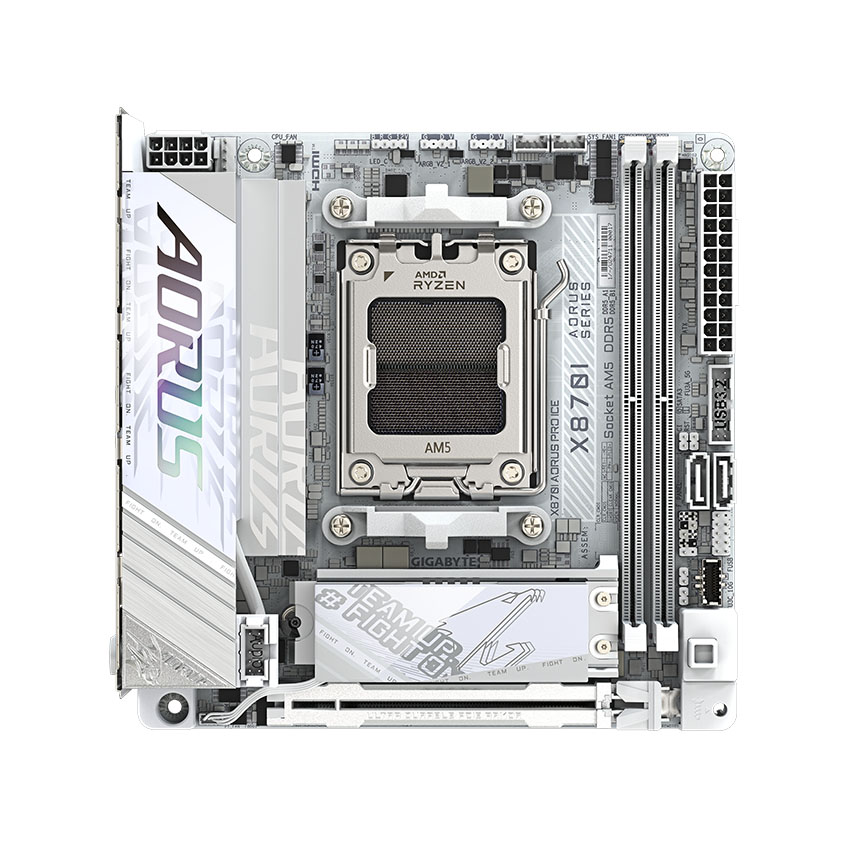 Mainboard Gigabyte X870I AORUS PRO ICE - Hình 5