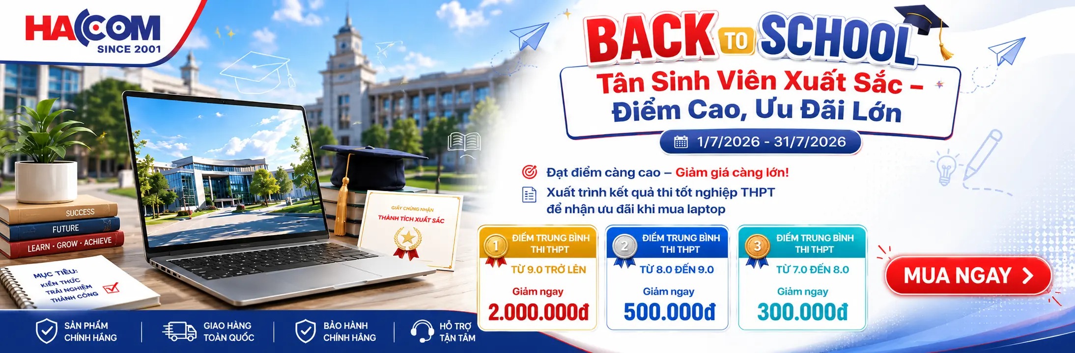 laptop cho sinh vien kinh te HACOM 10