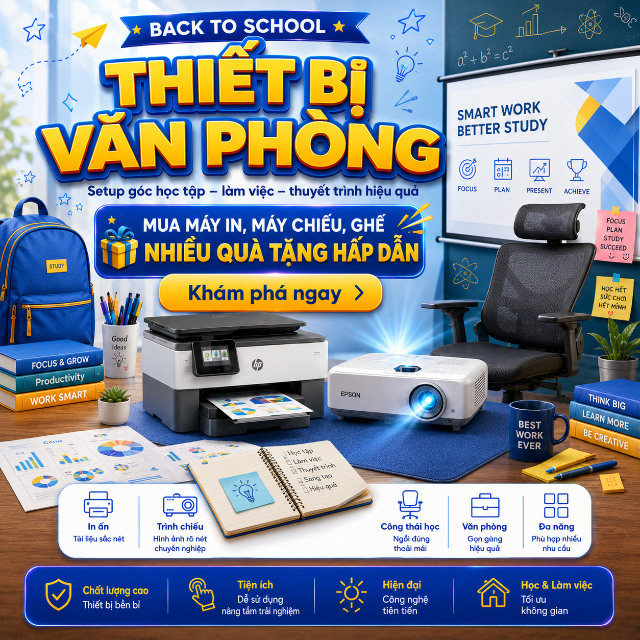 Banner Landing Page Máy Chiếu Mobile