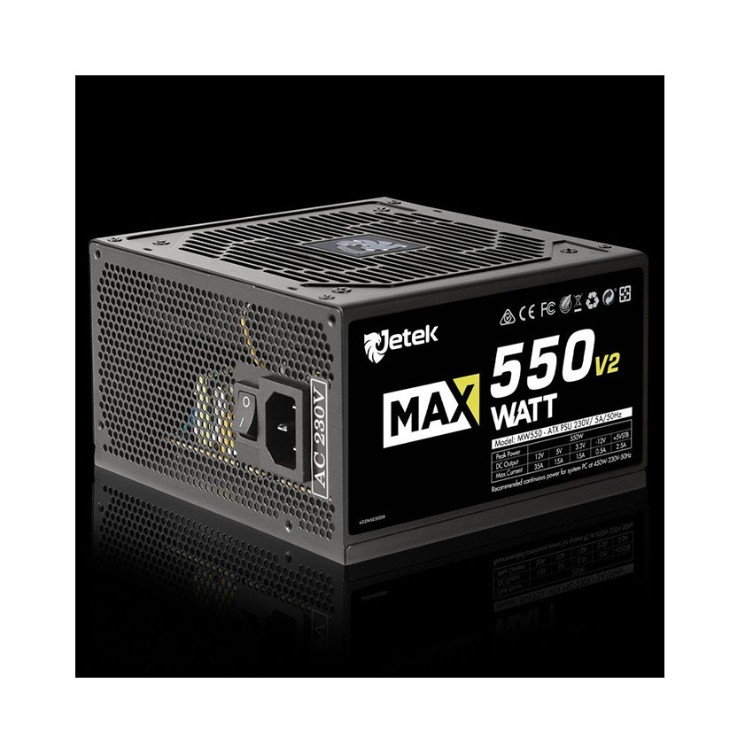 Nguồn Jetek Model MAXWATT MW550 V2 - 550W 1