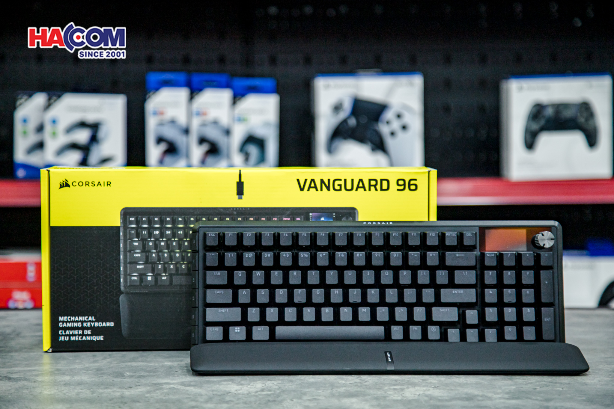 Bàn phím Corsair VANGUARD PRO 96 MGX Hyperdrive BLK (CH-91E911G-NA) 3