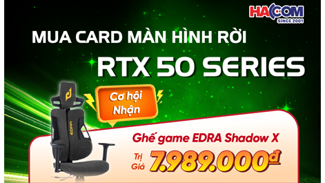 Mua VGA 50 Series – Trúng Ngay Quà Xịn