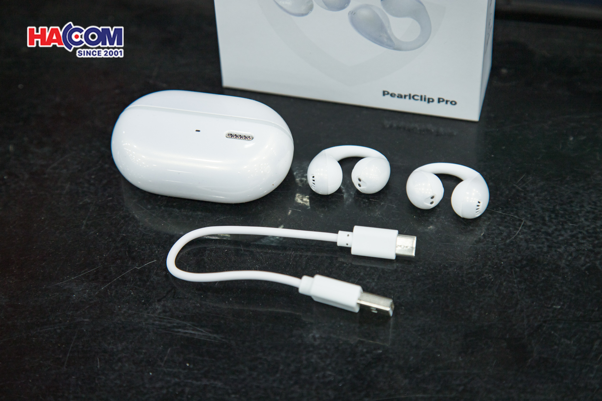 Tai nghe Bluetooth Open-Ear SoundPEATS PearlClip Pro (Màu Trắng) 5