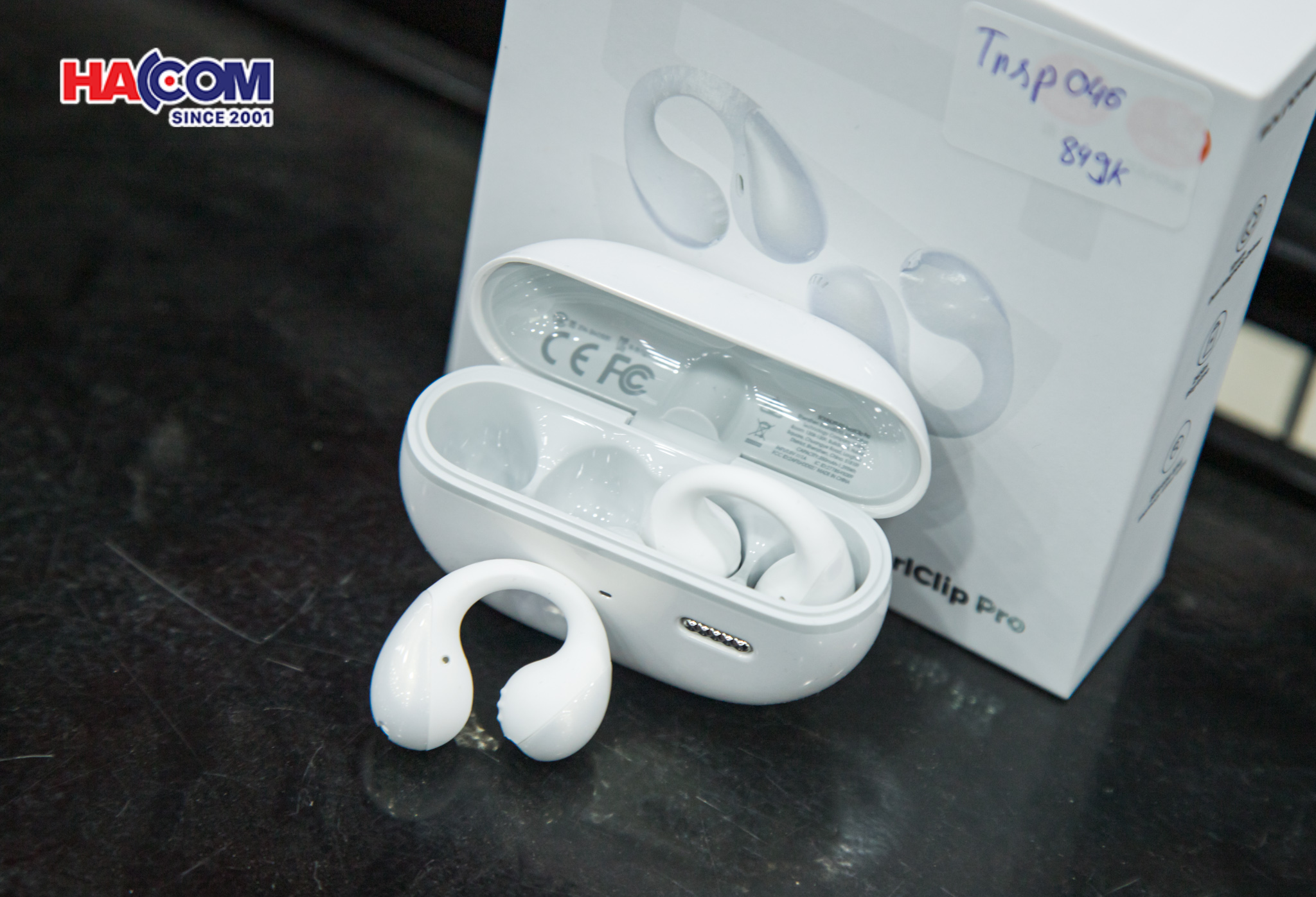 Tai nghe Bluetooth Open-Ear SoundPEATS PearlClip Pro (Màu Trắng) 6