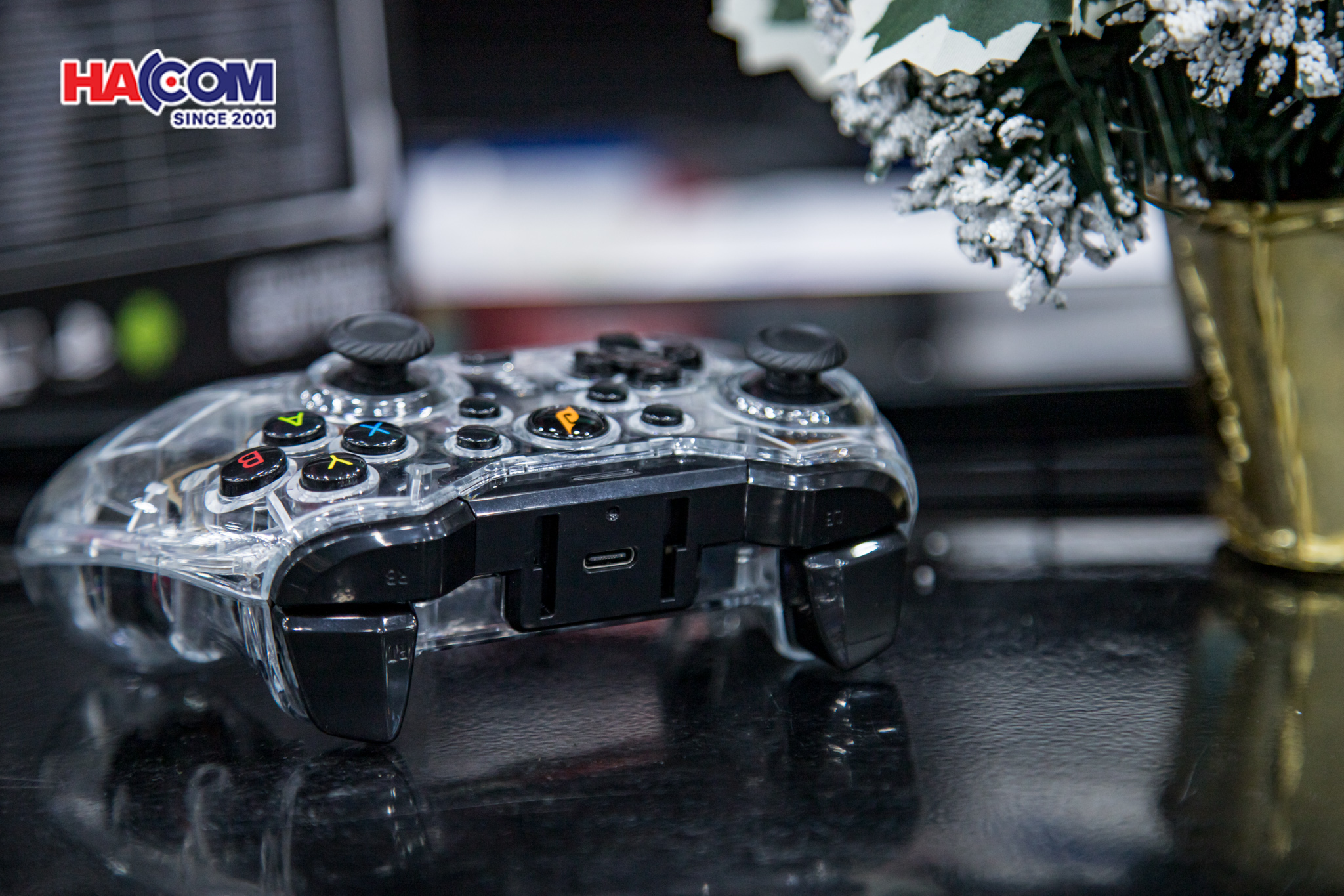 Tay cầm game không dây E-DRA EGP7603 Màu Trong Suốt  14