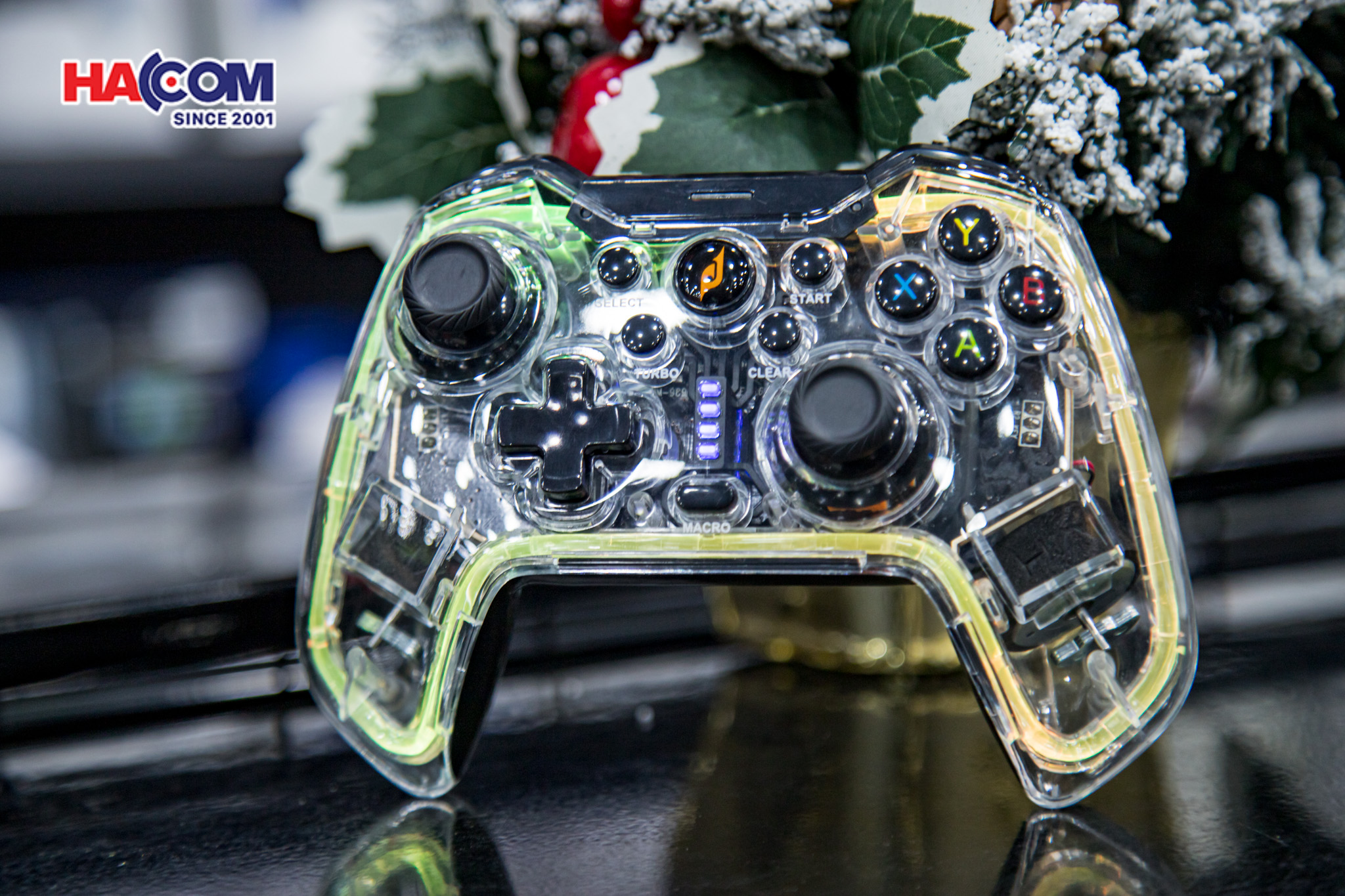 Tay cầm game không dây E-DRA EGP7603 Màu Trong Suốt  9