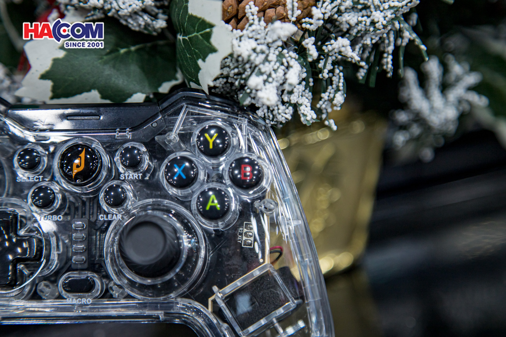 Tay cầm game không dây E-DRA EGP7603 Màu Trong Suốt  10