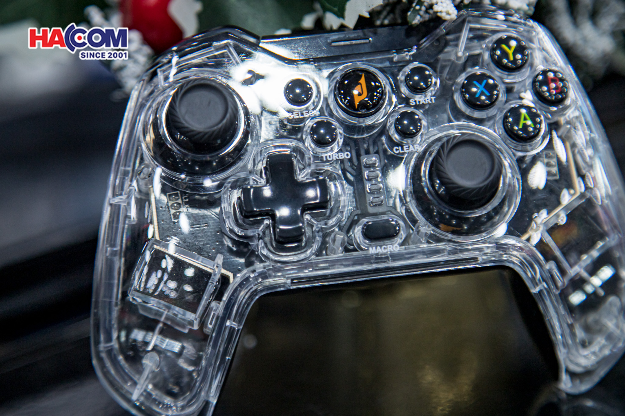 Tay cầm game không dây E-DRA EGP7603 Màu Trong Suốt  12