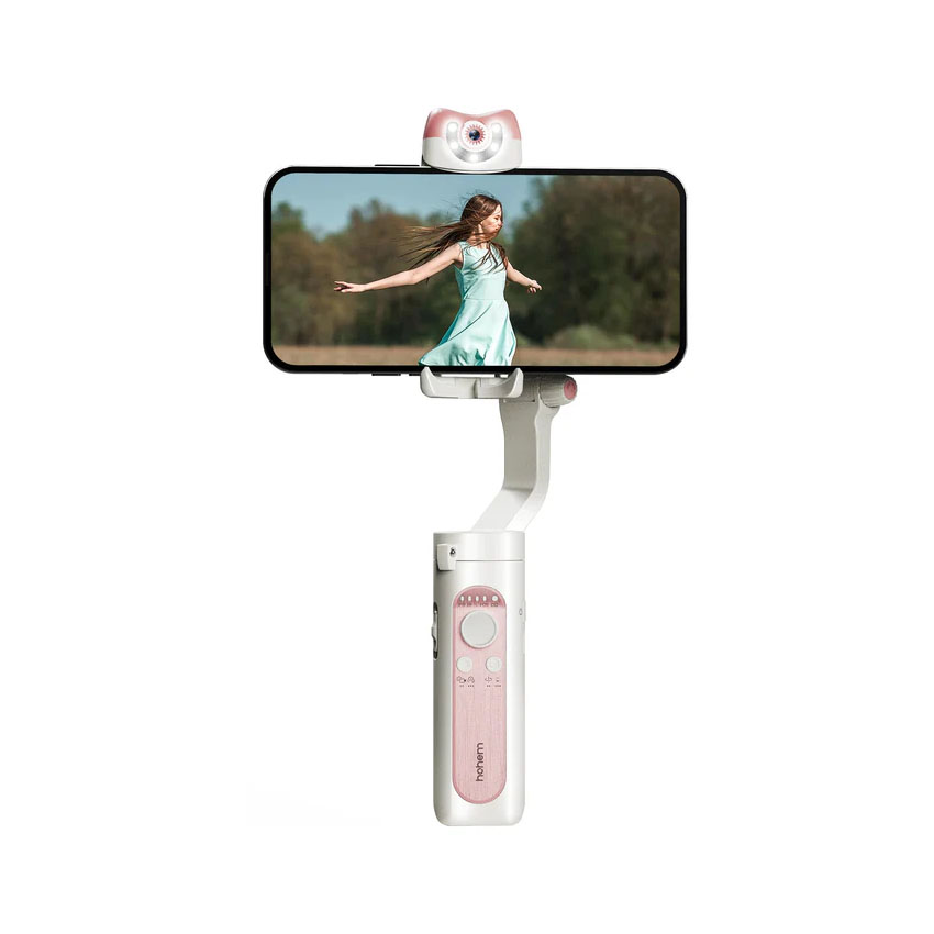 Gimbal Hohem iSteady V2S Kit (model 2023) - Màu hồng chính hãng