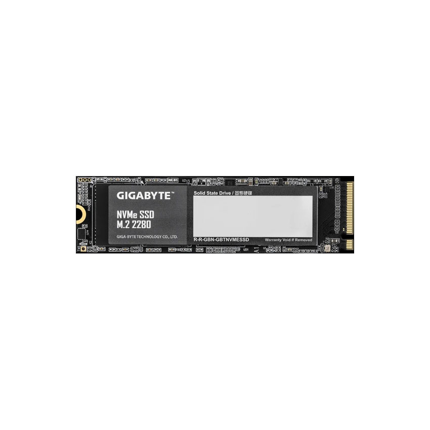 Ổ cứng SSD Gigabyte 512GB M.2 2280 PCIe NVMe Gen 3x4 (Đoc 1900MB/s, Ghi 1200MB/s) - (G3NVME512G) chính hãng
