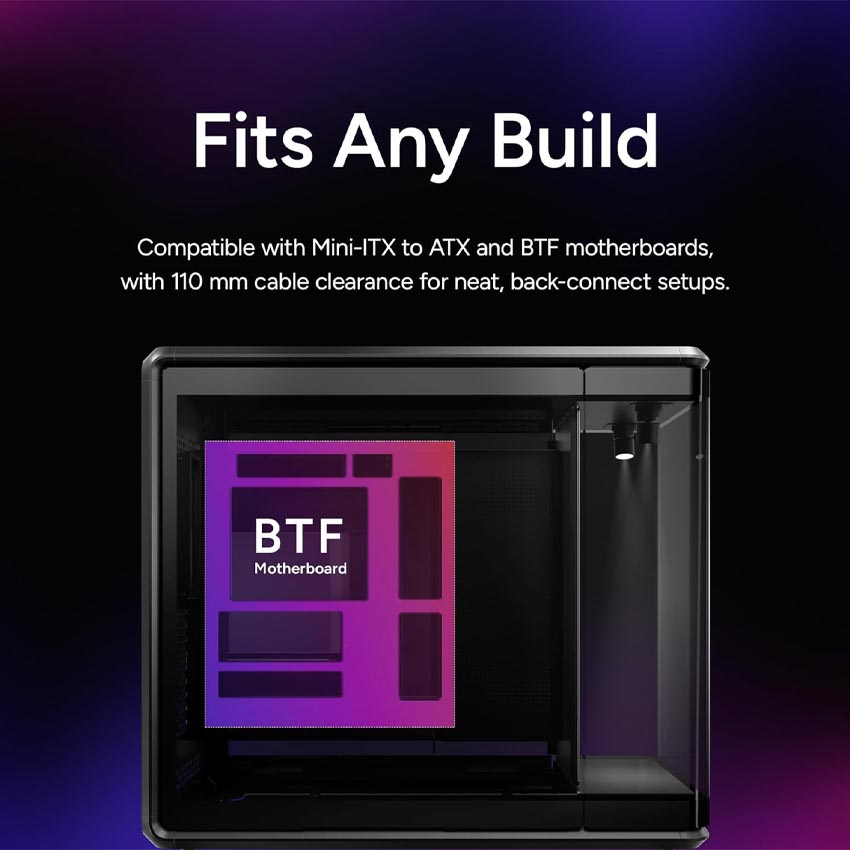 Vỏ Case COOLER MASTER MasterFrame 360 Panorama (ATX/0 Fan) - Hình 9