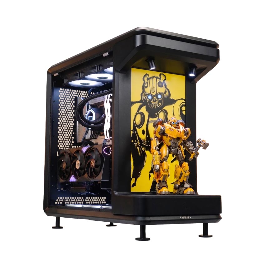 Vỏ Case COOLER MASTER MasterFrame 360 Stage LCD (ATX/0 Fan) chính hãng