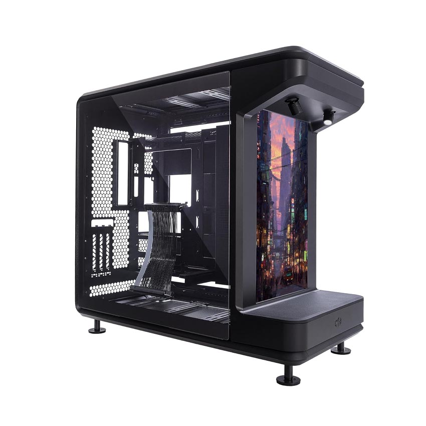 Vỏ Case COOLER MASTER MasterFrame 360 Stage LCD (ATX/0 Fan) - Hình 2