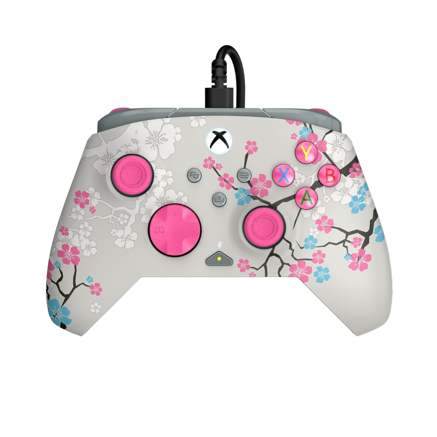 Tay cầm có dây Turtle Beach Rematch Advanced XB - Blossom for Xbox/PC chính hãng