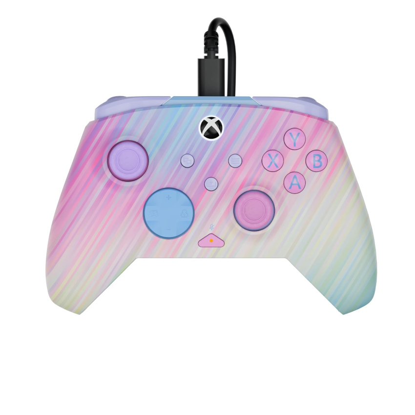 Tay cầm có dây Turtle Beach Rematch Advanced XB - Cotton Candy for Xbox/Windows 10 & 11 chính hãng