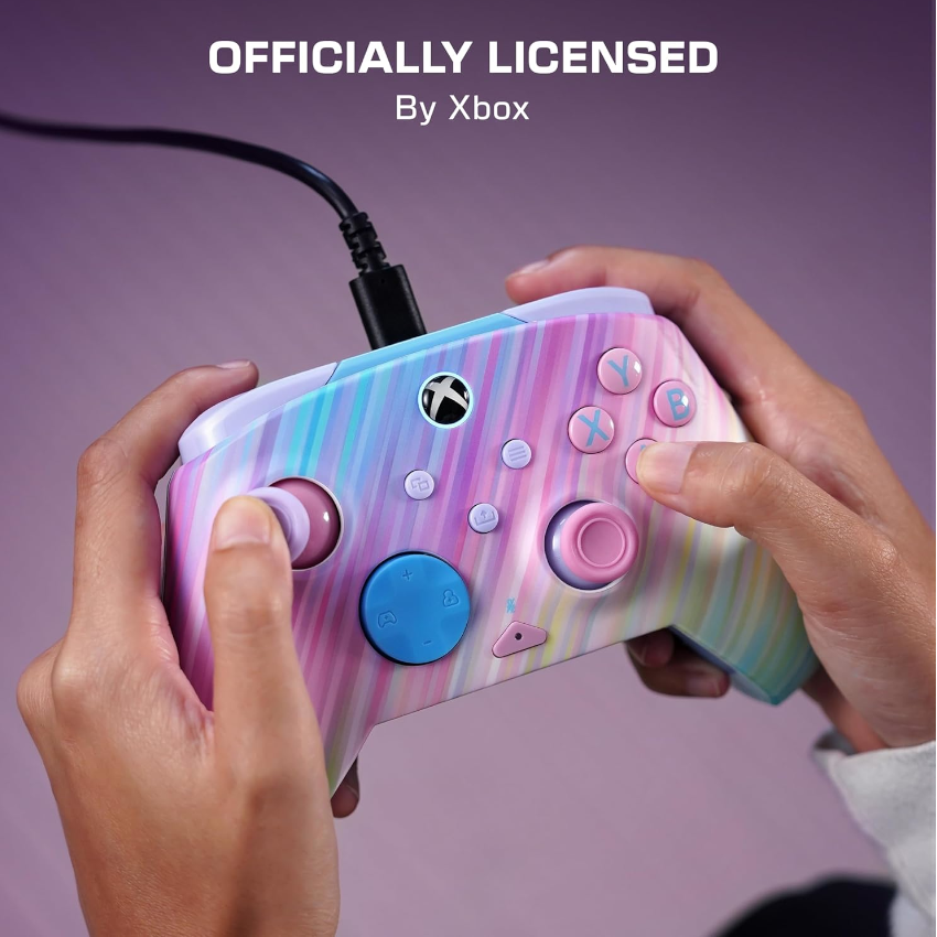 Tay cầm có dây Turtle Beach Rematch Advanced XB - Cotton Candy for Xbox/Windows 10 & 11 - Hình 3